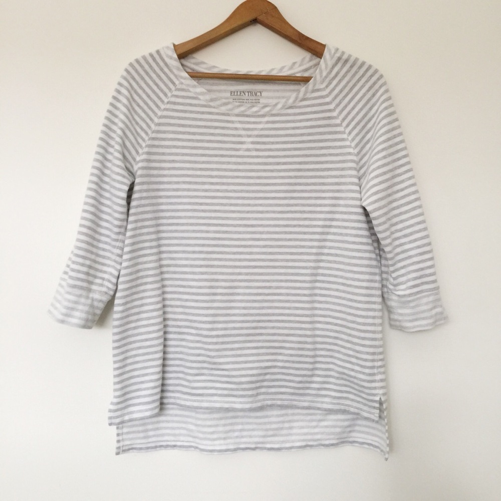 ELLEN TRACY ||  3/4 pullover sweater